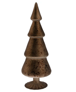 Rustic Bronze Glass Tree - Small