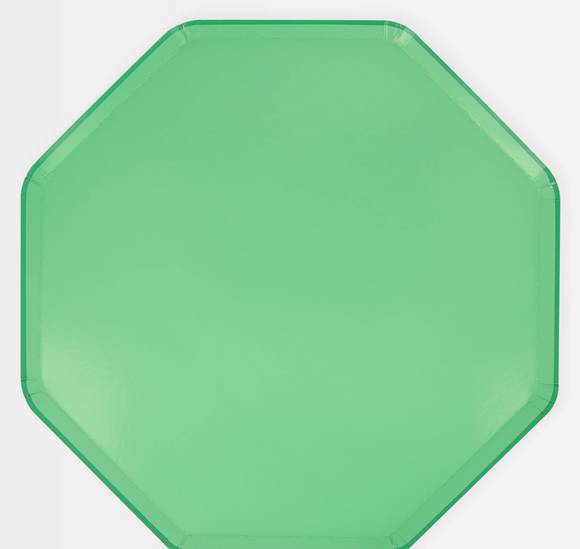 Emerald Green Dinner Plates