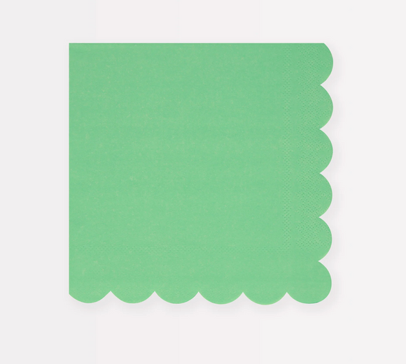 Emerald Green Beverage Napkins