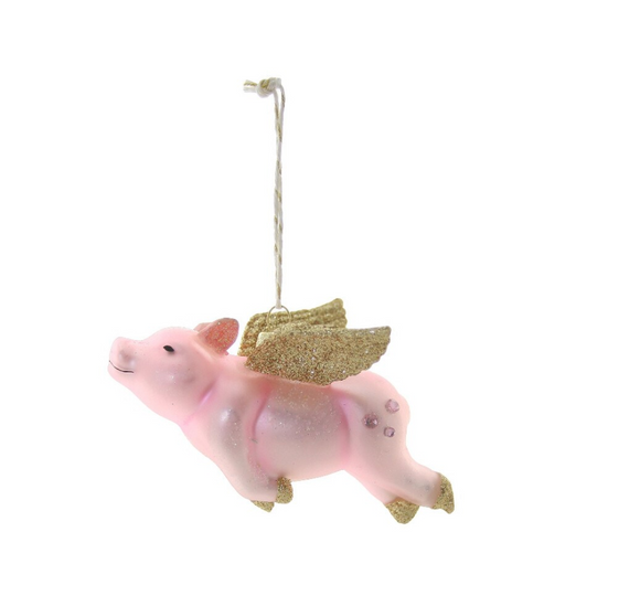 Flying Pig Ornament