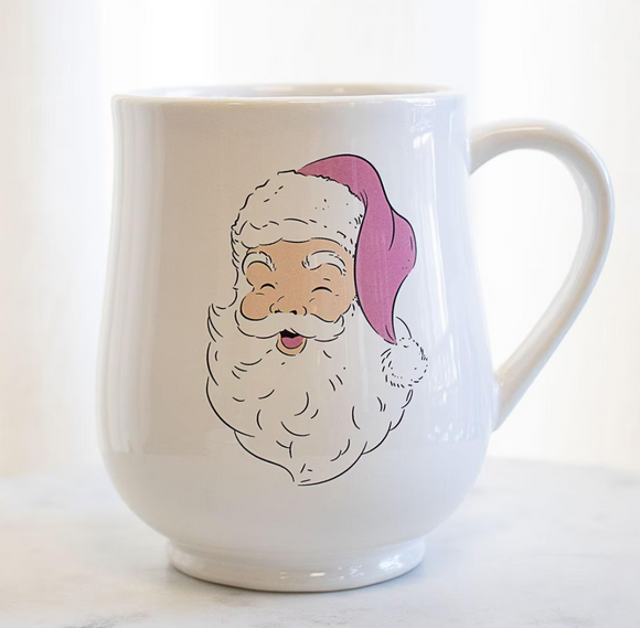 HoHoHo Santa Coffee Mug - White