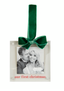 Our First Christmas Acrylic Ornament