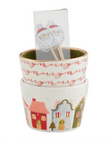 Christmas Tidbit & Toothpick Set