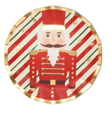 Wavy Dinner Plate - Nutcracker Christmas