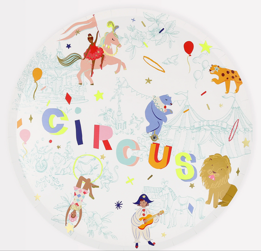 Circus Dinner Plates