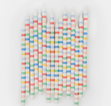 Multi Stripe Candles