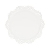 Broderie Anglaise Lace White Side Plates