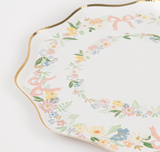 Elegant Floral Dinner Plates