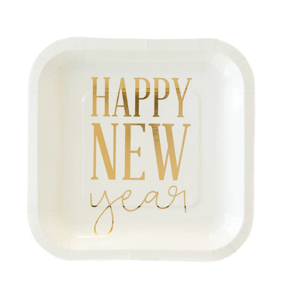 Happy New Year Side Plates