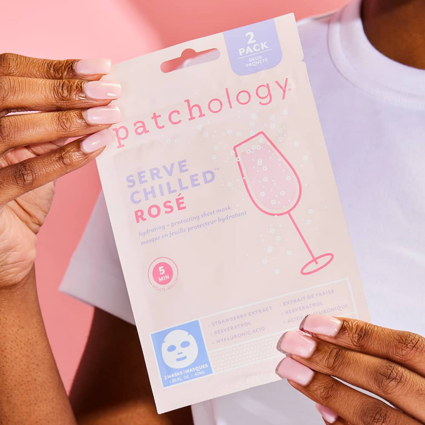 Serve Chilled Rose Hydrating Sheet Mask