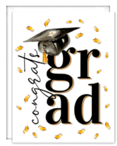 Congrats Grad Greeting Card
