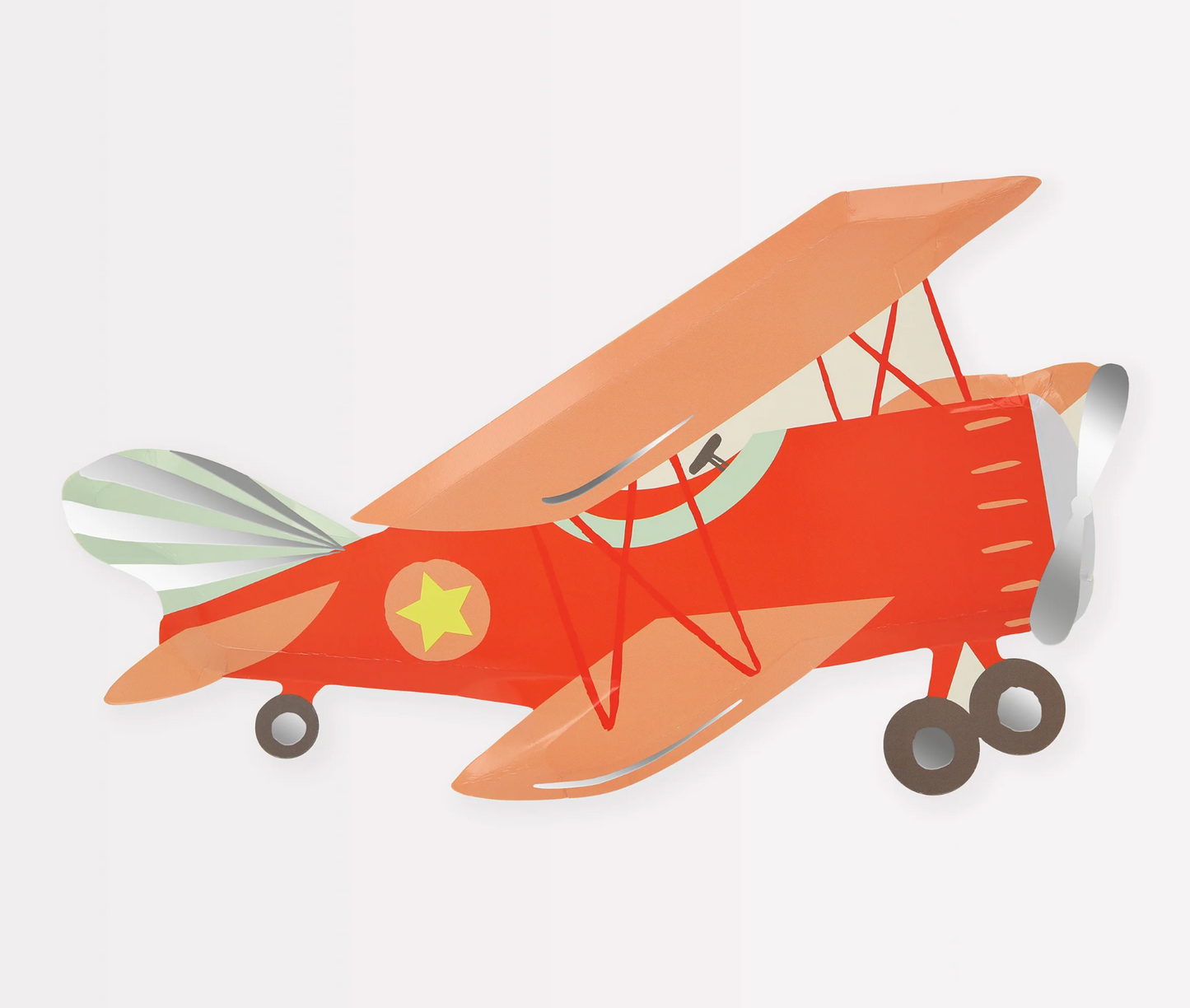 Plane Diecut Plates