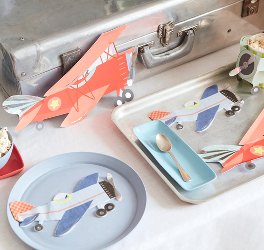 Plane Diecut Napkins