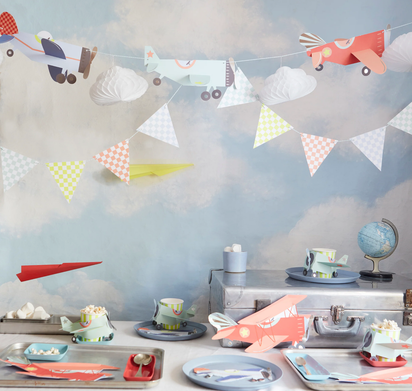 Plane Diecut Napkins