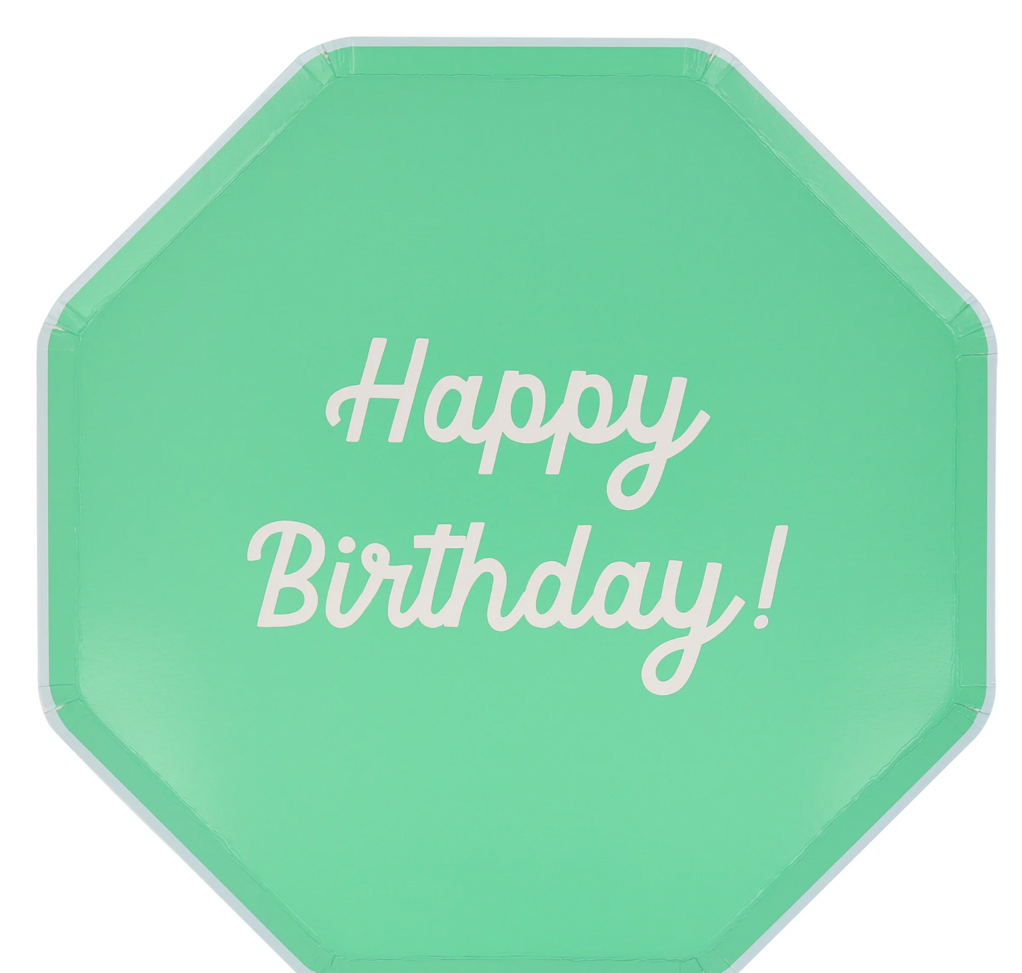 Mixed Happy Birthday Dinner Plates