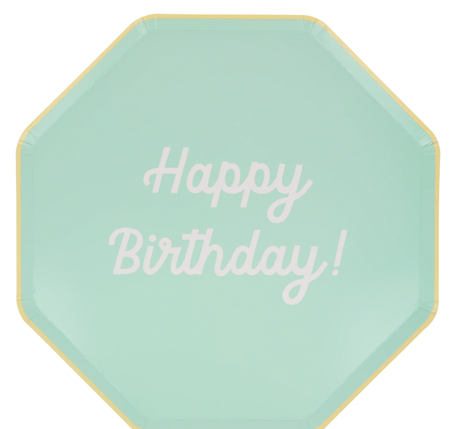 Mixed Happy Birthday Dinner Plates