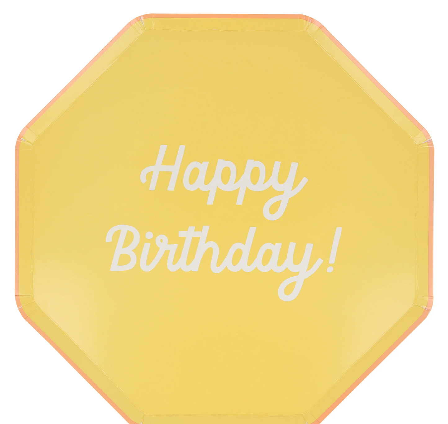 Mixed Happy Birthday Dinner Plates