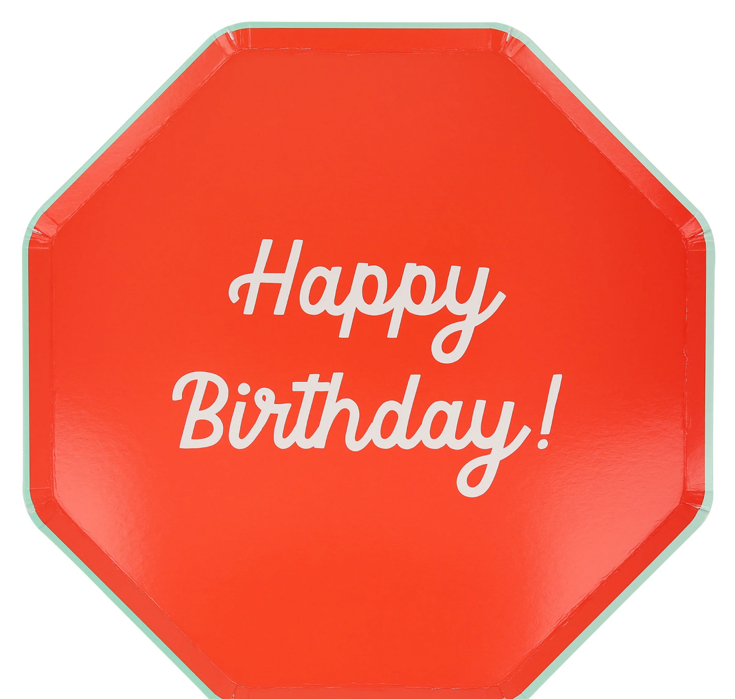Mixed Happy Birthday Dinner Plates