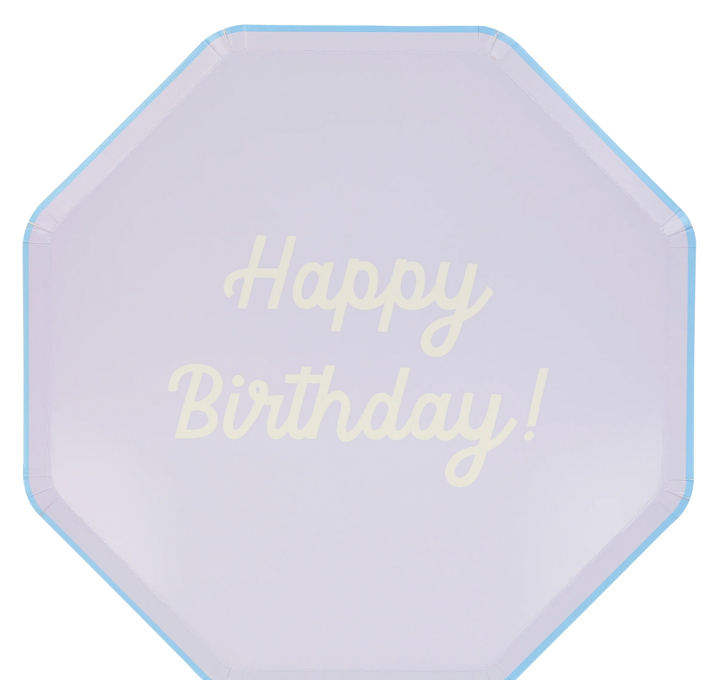 Mixed Happy Birthday Dinner Plates