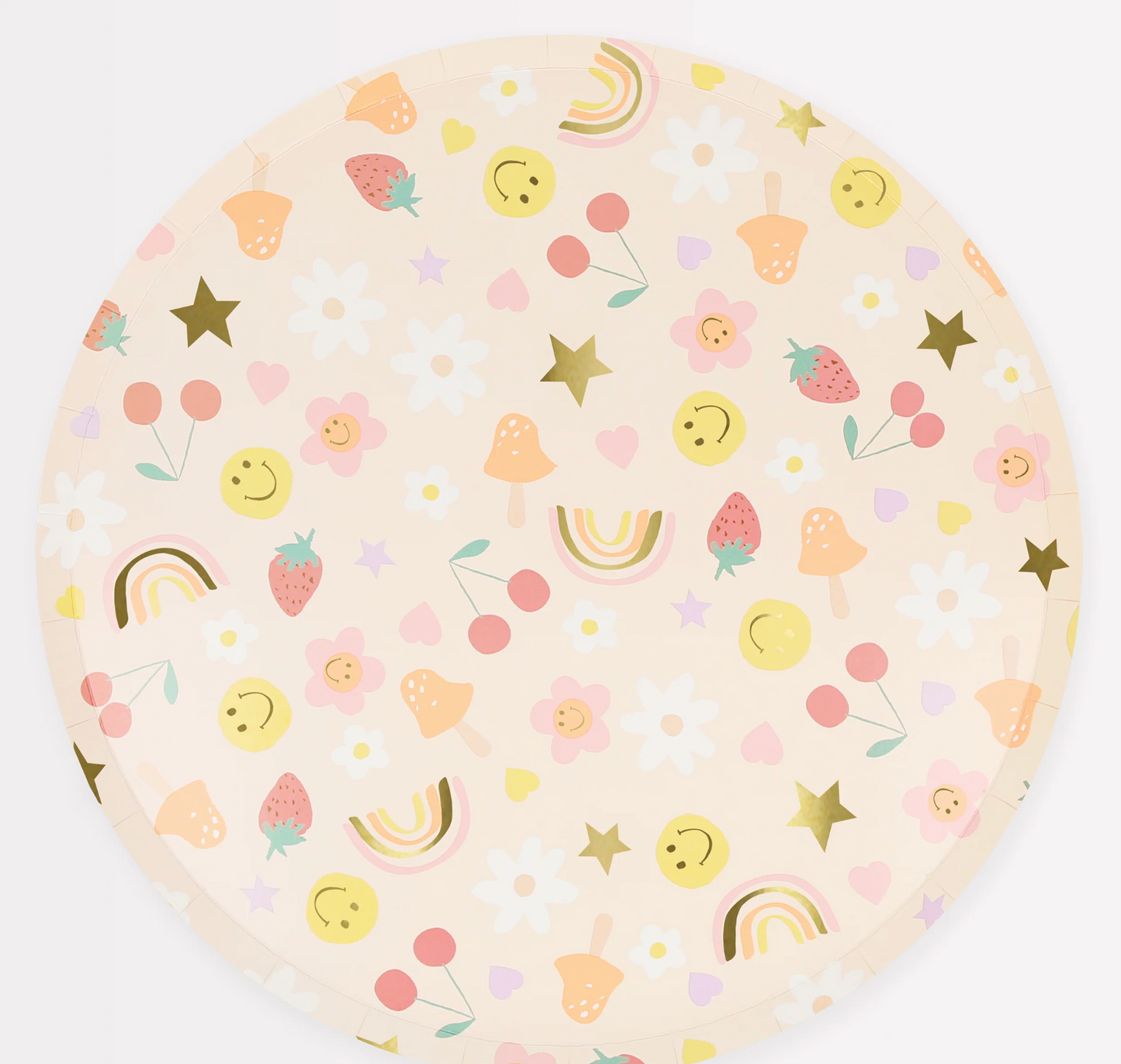 Happy Icons Dinner Plates