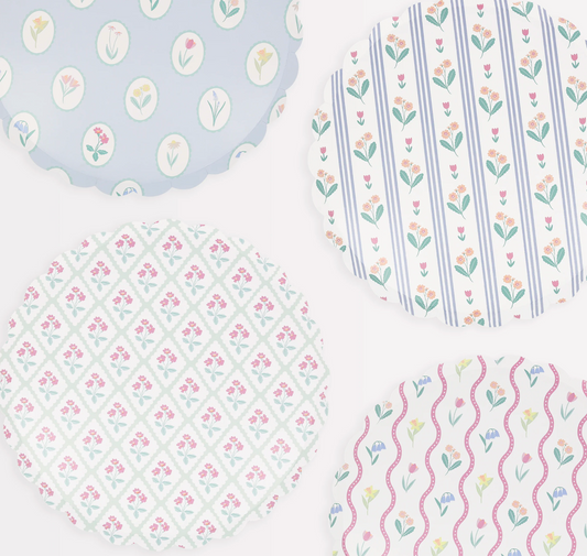 Bloomsbury Floral Pattern Dinner Plates