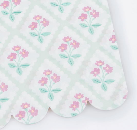 Bloomsbury Floral Pattern Guest Towels