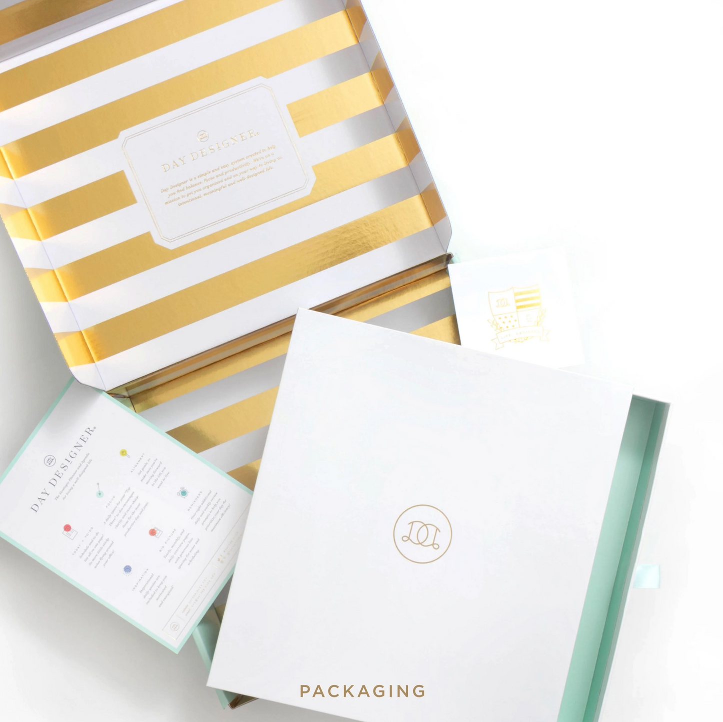 Day Designer Planner - Peony Coated Bookcloth