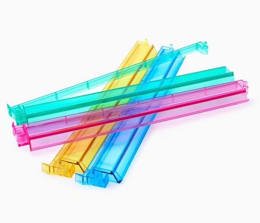 Multicolor Acrylic Rack & Pusher Set