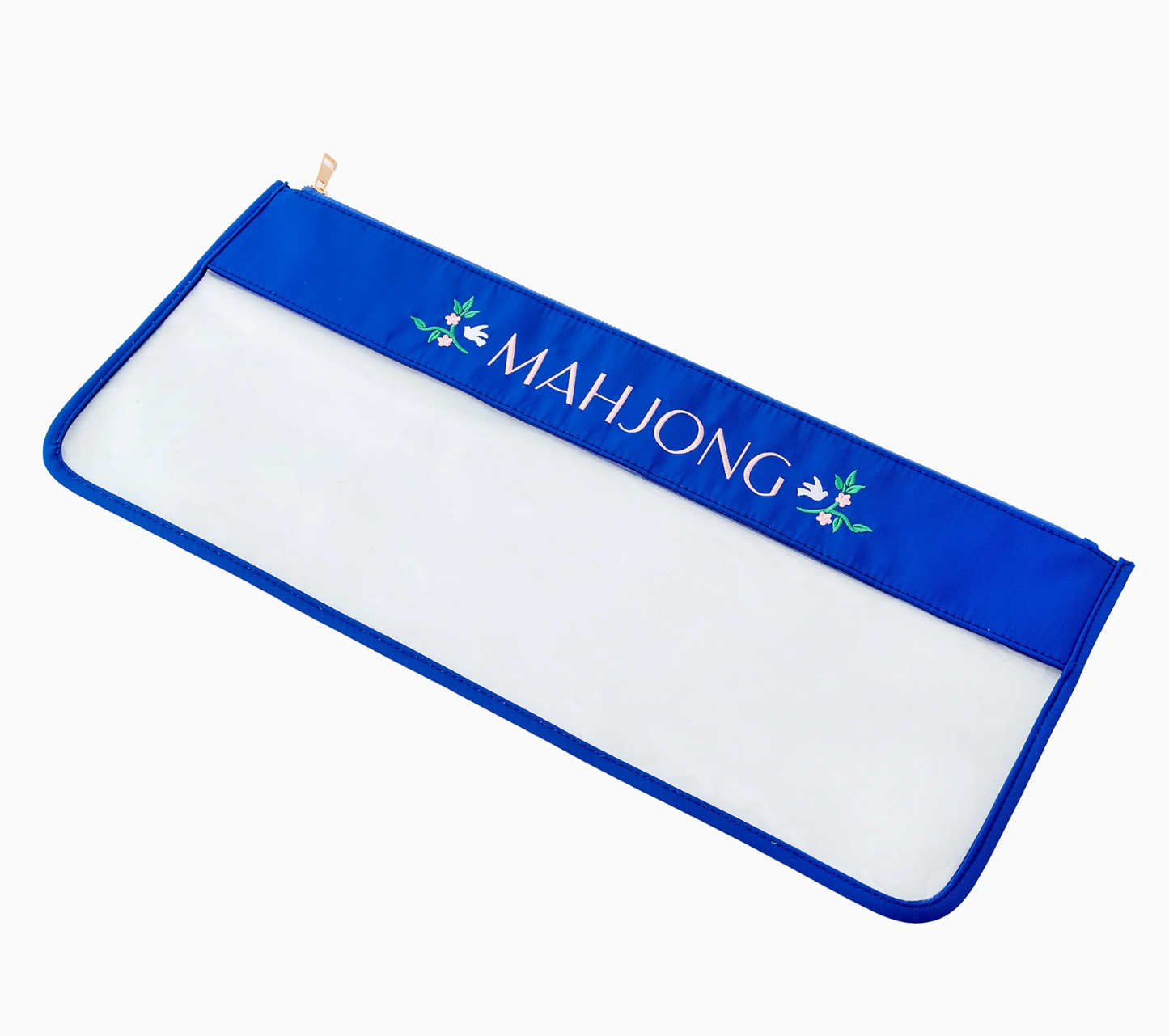 Royal Blue Mahjong Bag