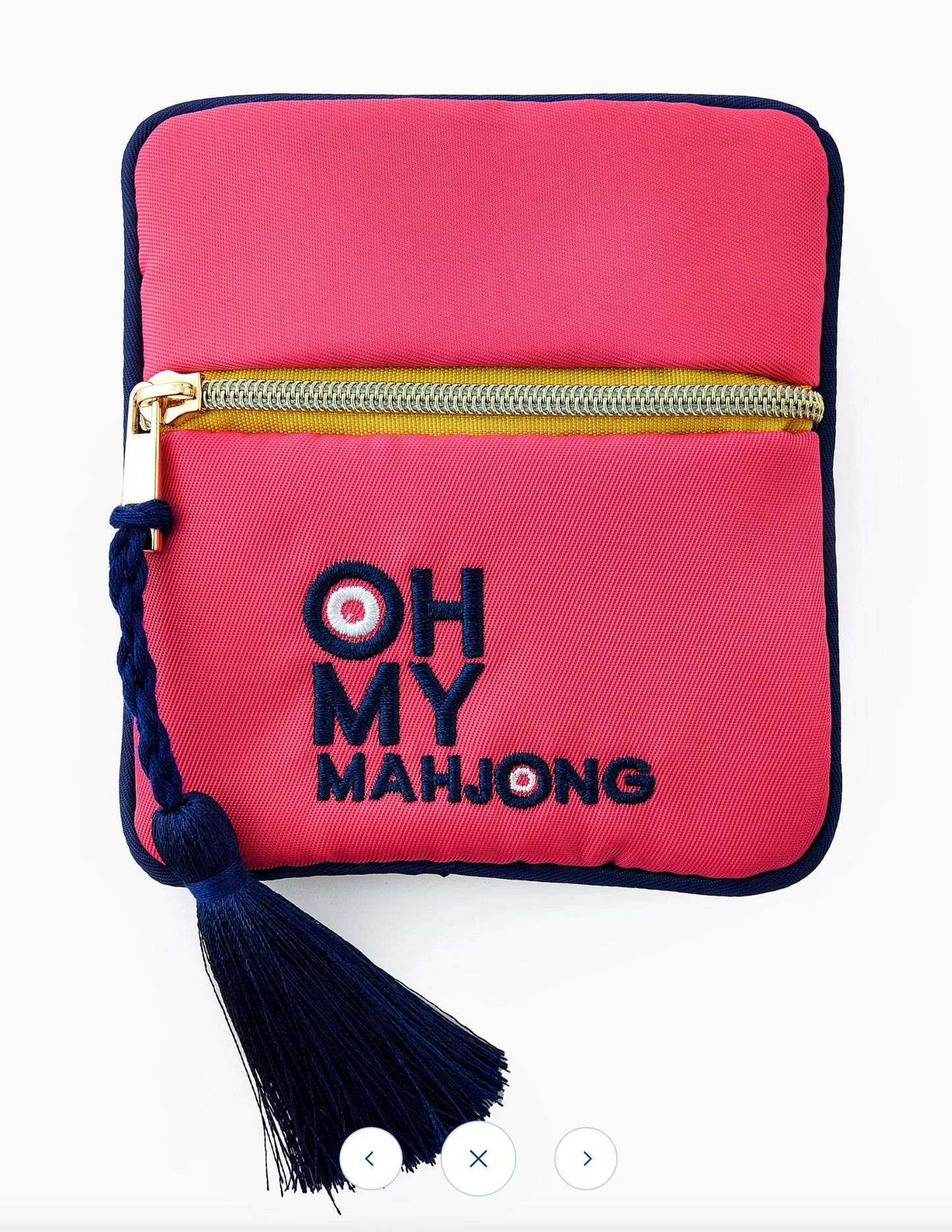 Pink Coin & Dice Bag