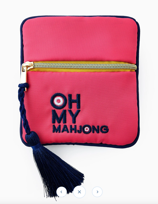 Pink Coin & Dice Bag