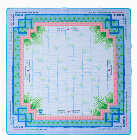 Palm Paradise Mahjong Mat