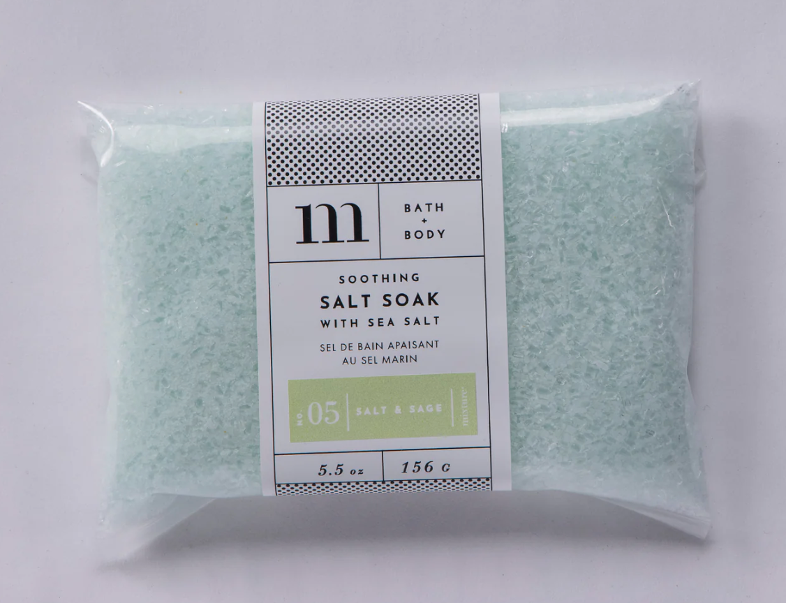 Salt Soak Envelope - Salt & Sage