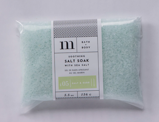 Salt Soak Envelope - Salt & Sage
