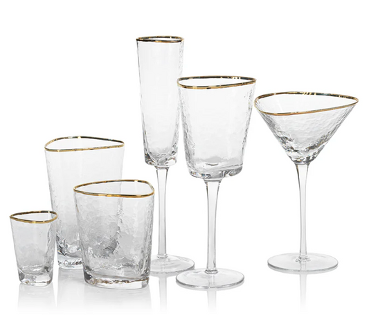 Aperitivo Triangular Champagne Flute