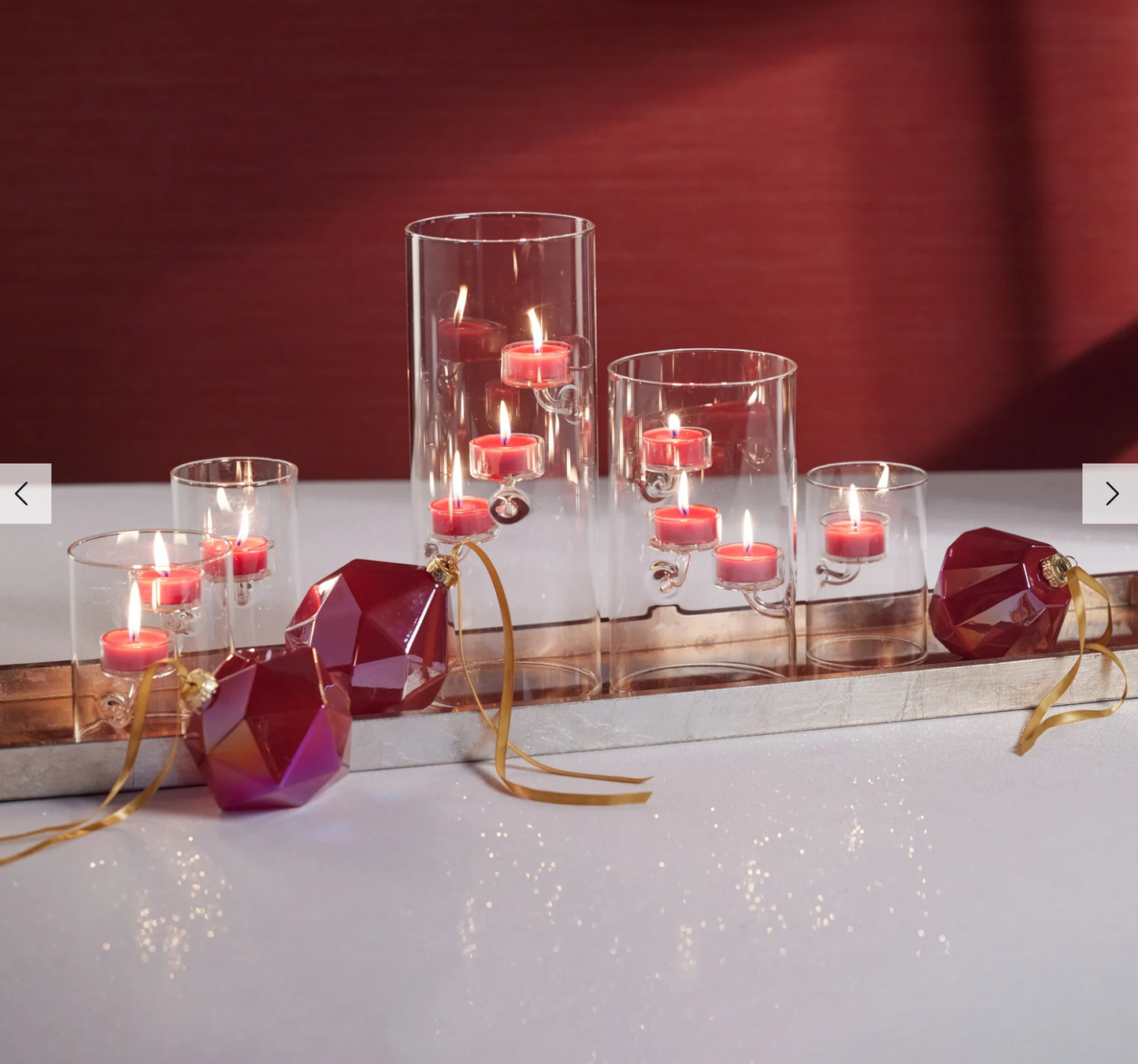 Suspended Glass Tealight Holder - Small