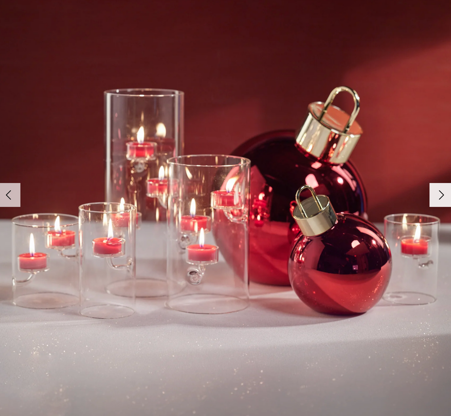 Suspended Glass Tealight Holder - Small