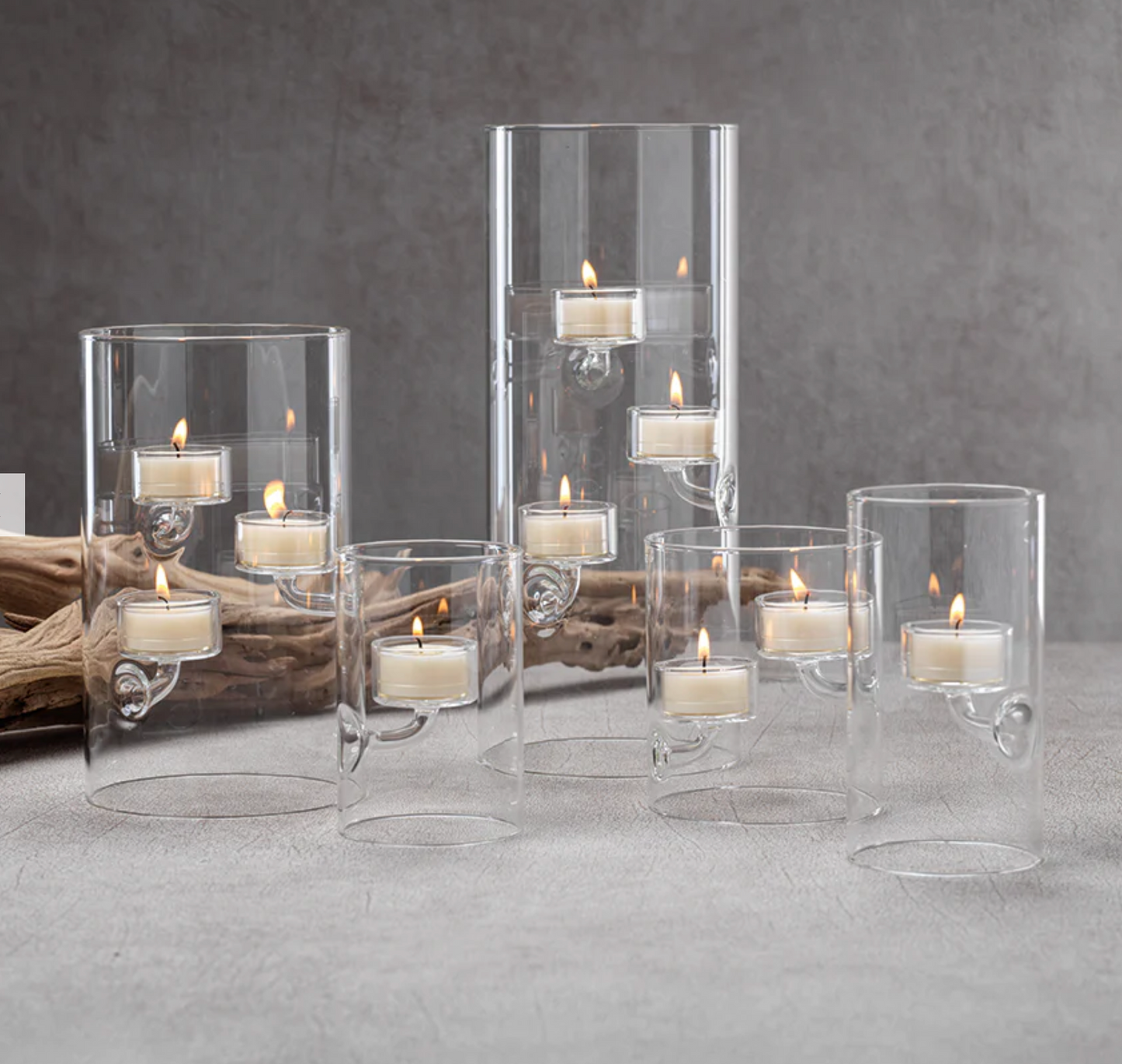 Suspended Glass Tealight Holder - Small