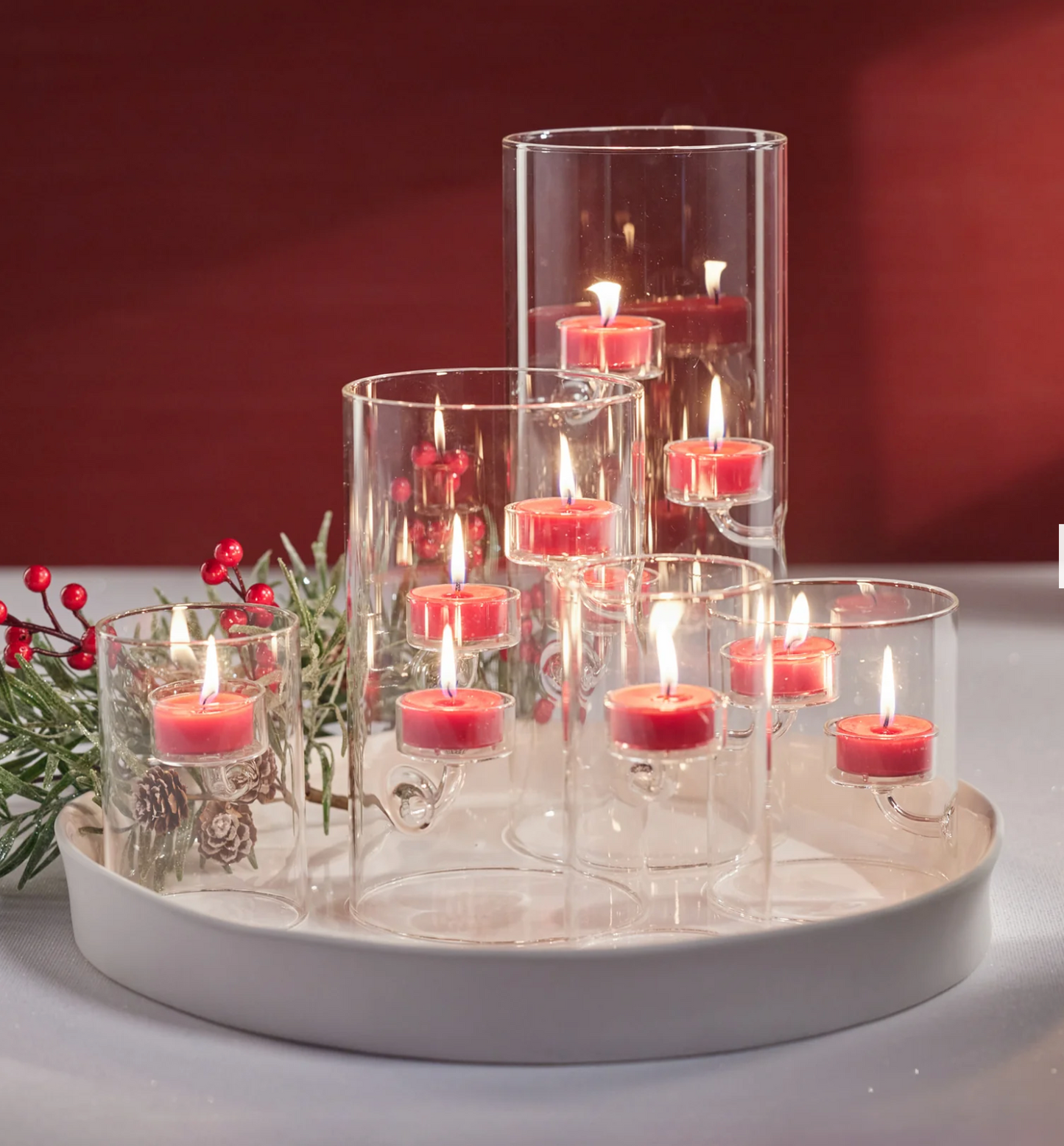 Suspended Glass Tealight Holder - X-Large