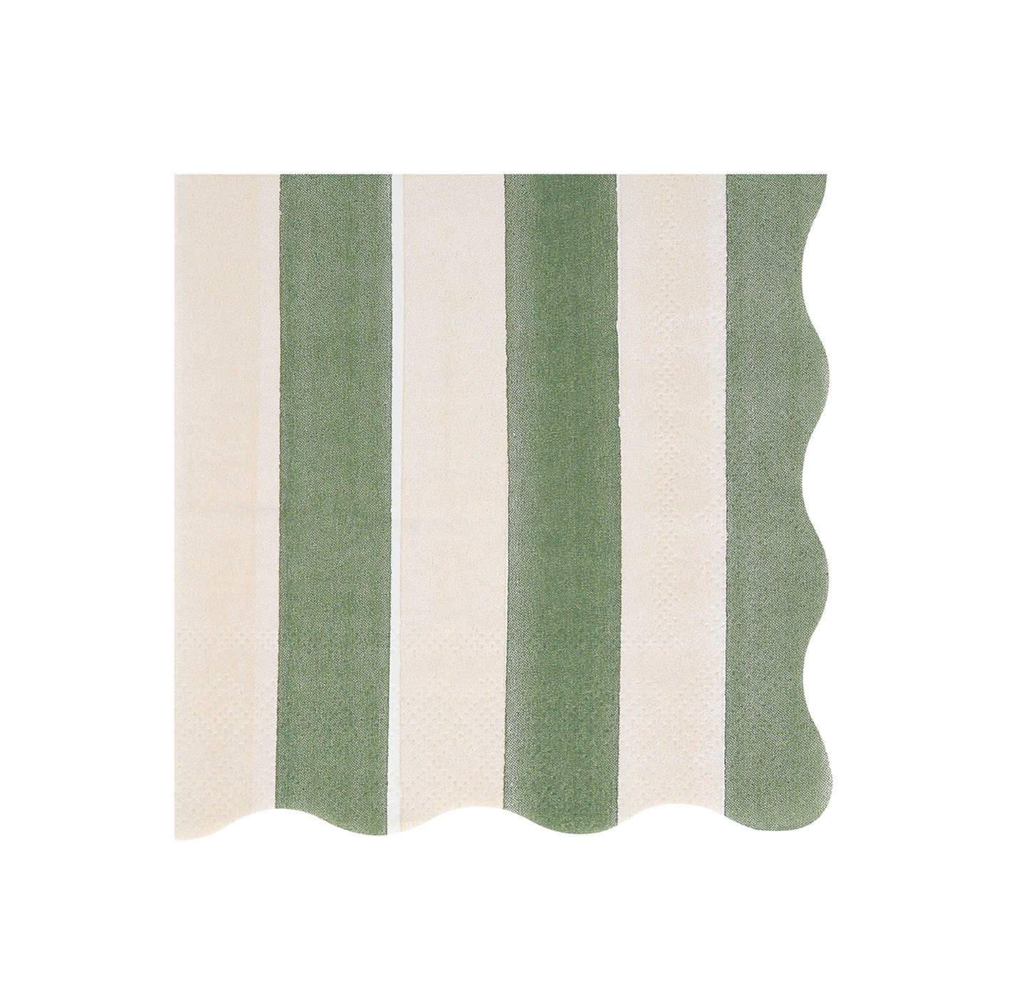 Fall Stripe Beverage Napkins