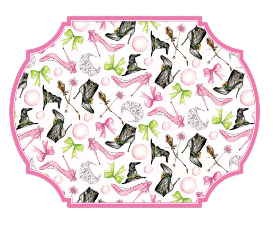 Wicked Icons Posh Die-Cut Placemat