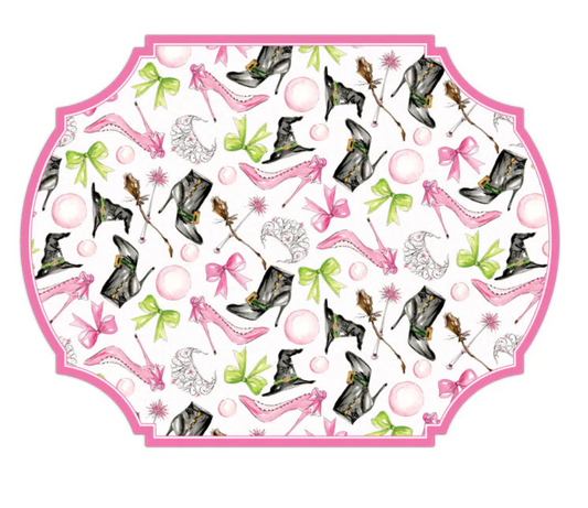 Wicked Icons Posh Die-Cut Placemat