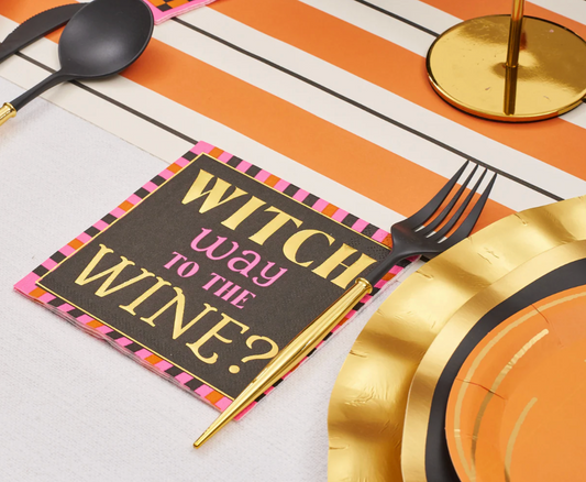 Witch Way to the Wine Beverage Napkins