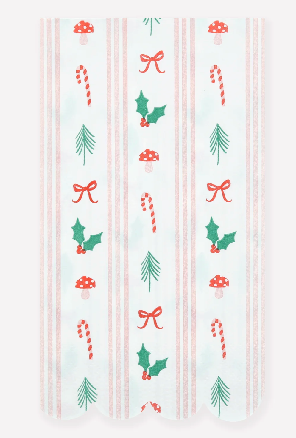 Festive Icon Stripes Guest Towels
