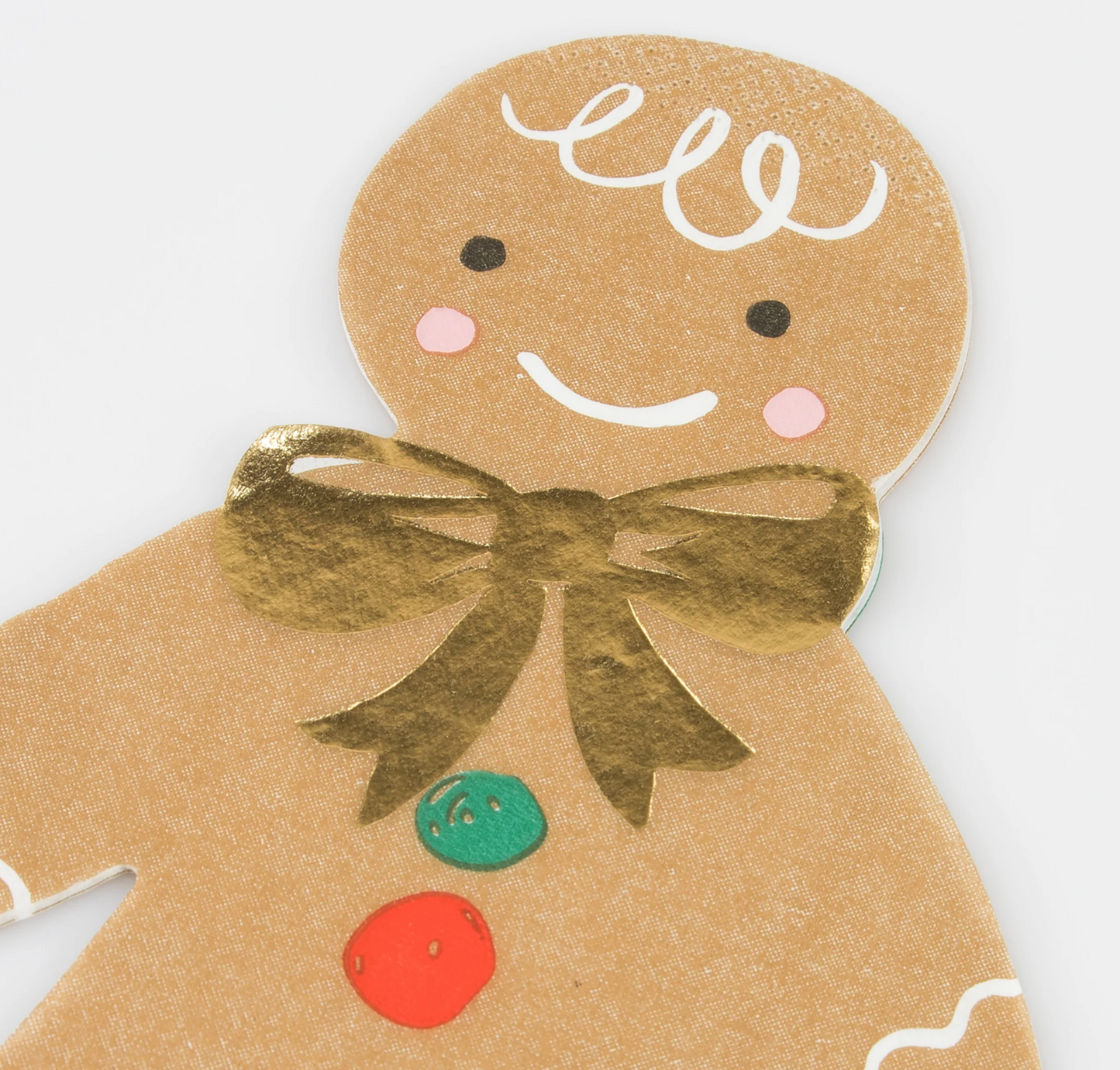 Gingerbread Diecut Napkins