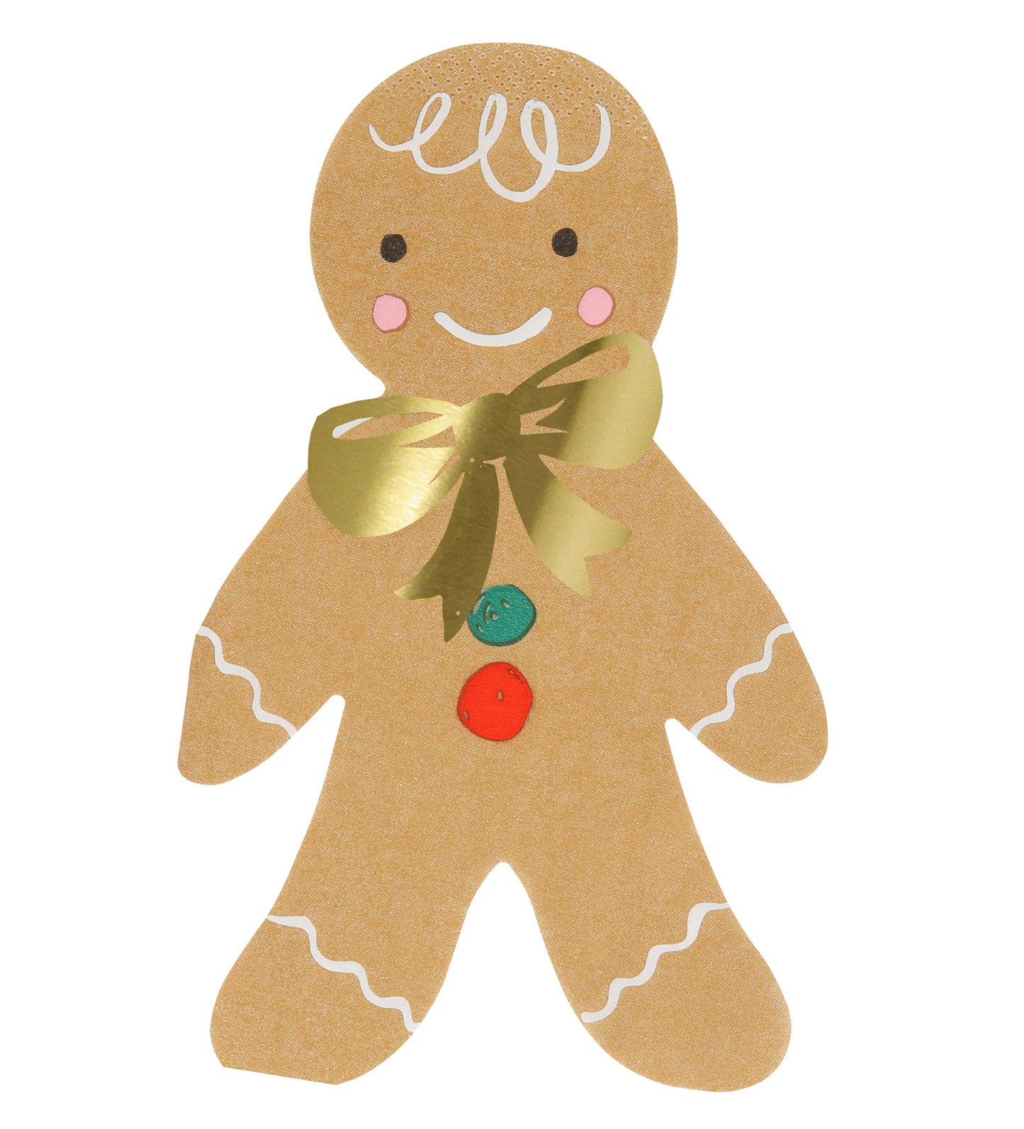 Gingerbread Diecut Napkins