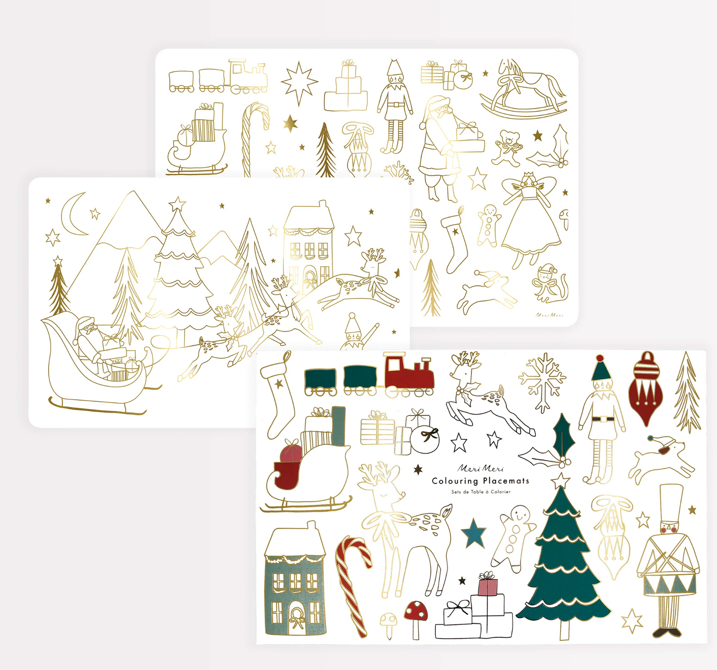 Christmas Coloring Placemats