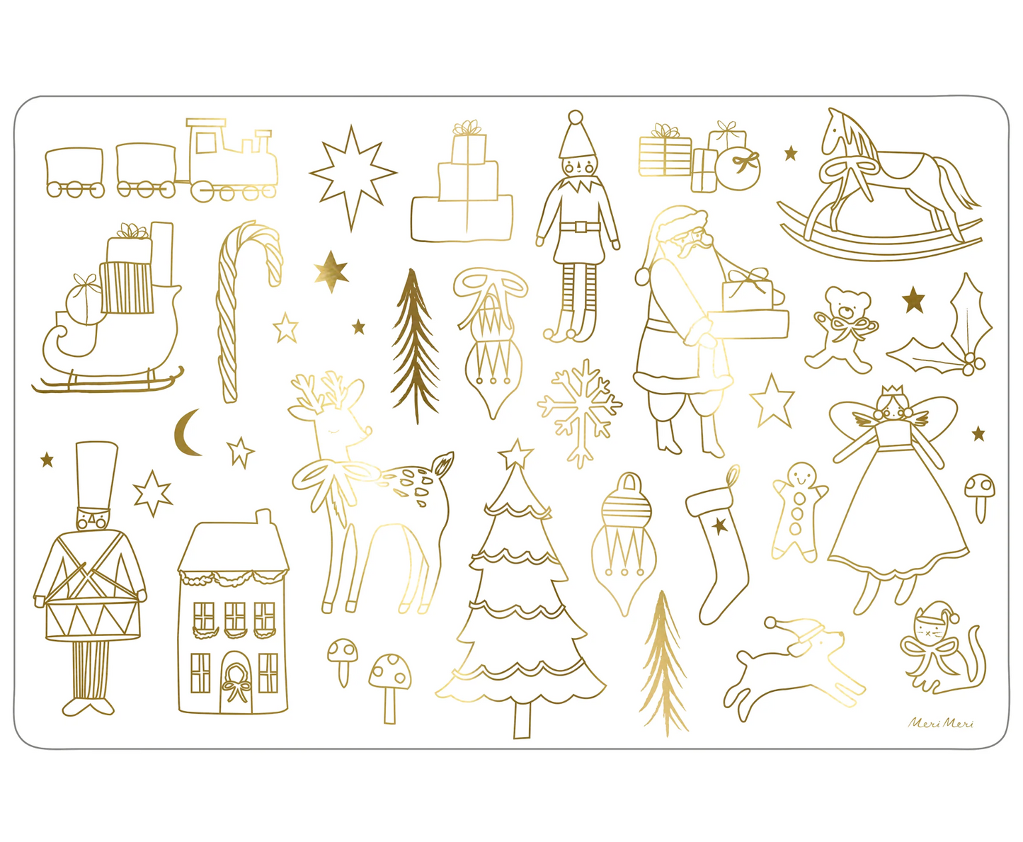 Christmas Coloring Placemats