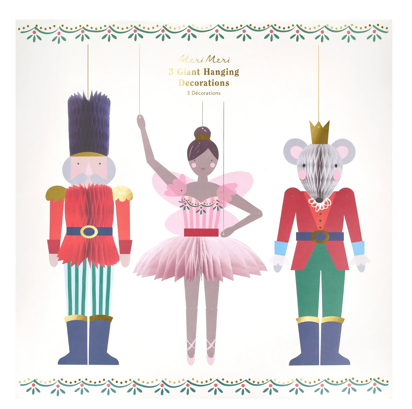 Nutcracker Ballet Giant Handing Decor