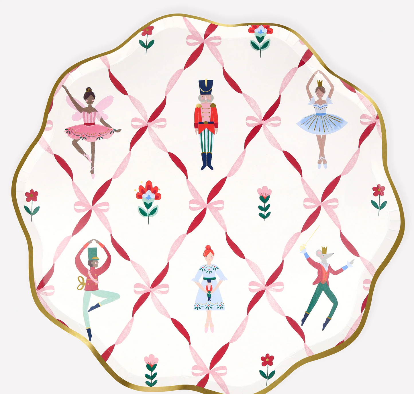 Nutcracker Ballet Dinner Plates